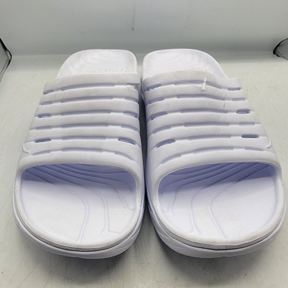 Hoka One One Ora Recovery Slide Mens 14 White Slip On Sandals Slippers - Picture 2 of 13